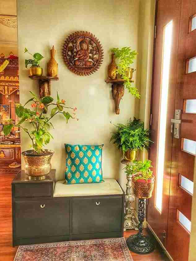 Brass Table Top Temple